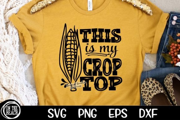 Review: This is My Crop Top SVG Corn SVG PNG