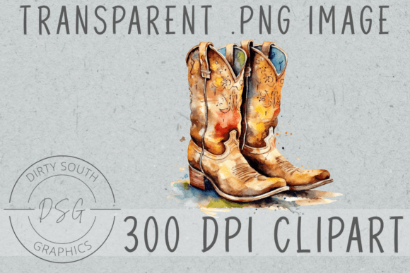 Review: Watercolor Cowboy Boots Embroidery Design