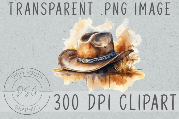 Reviewing Watercolor Western Cowboy Hat Clip Art