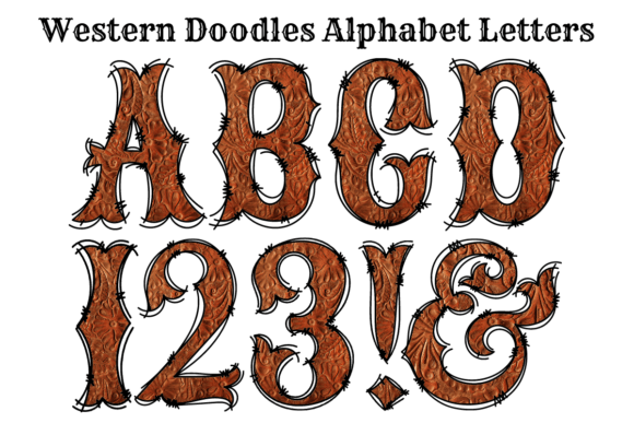 Western Tooled Doodle Alphabet Letters Review