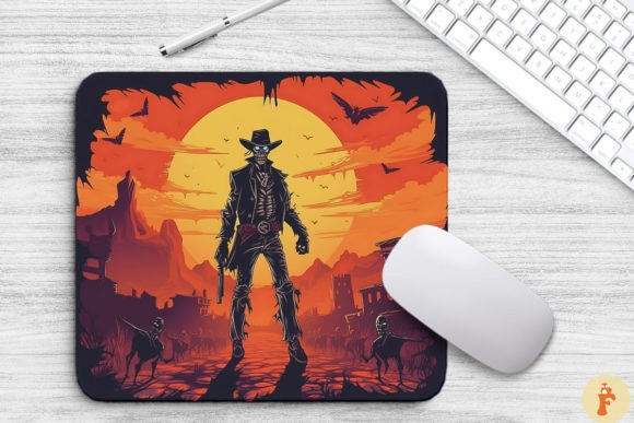 Zombie Cowboy Mouse Pad Design Review